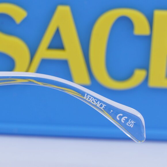 Versace Kids VK3012 148 Round Eyeglasses 47mm - Transparent - Picture 6 of 10